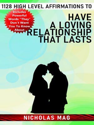 cover image of 1128 High Level Affirmations to Have a Loving Relationship That Lasts